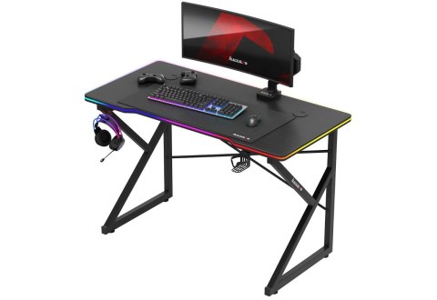 Huzaro Biurko gamingowe Huzaro Hero 1.7 RGB Black