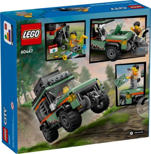 Lego LEGO CITY 60447 Górska ciężarówka terenowa 4x4 Lego LEGO CITY 60447 Górska ciężarówka terenowa 4x4