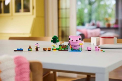 Lego LEGO MINECRAFT 21268 Dom prosiaczka Lego LEGO MINECRAFT 21268 Dom prosiaczka