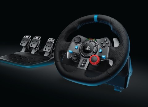 Logitech Kierownica Logitech 941-000112 (PC, PS3, PS4) Logitech Kierownica Logitech 941-000112 (PC, PS3, PS4)