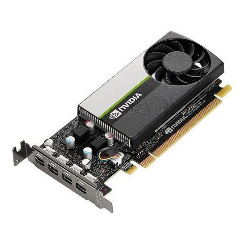 PNY Technologies Karta graficzna PNY NVIDIA T1000 8GB, GDDR6, 4x mini DisplayPort, PCI Express 3.0, LP - ATX bracket, Small Box PNY Technologies Karta graficzna PNY NVIDIA T1000 8GB, GDDR6, 4x mini DisplayPort, PCI Express 3.0, LP - ATX bracket, Small Box