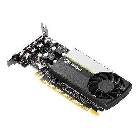 PNY Technologies Karta graficzna PNY NVIDIA T1000 8GB, GDDR6, 4x mini DisplayPort, PCI Express 3.0, LP - ATX bracket, Small Box PNY Technologies Karta graficzna PNY NVIDIA T1000 8GB, GDDR6, 4x mini DisplayPort, PCI Express 3.0, LP - ATX bracket, Small Box