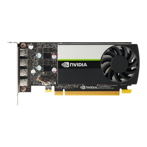 PNY Technologies Karta graficzna PNY NVIDIA T1000 8GB, GDDR6, 4x mini DisplayPort, PCI Express 3.0, LP - ATX bracket, Small Box PNY Technologies Karta graficzna PNY NVIDIA T1000 8GB, GDDR6, 4x mini DisplayPort, PCI Express 3.0, LP - ATX bracket, Small Box