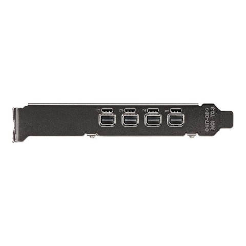 PNY Technologies Karta graficzna PNY NVIDIA T1000 8GB, GDDR6, 4x mini DisplayPort, PCI Express 3.0, LP - ATX bracket, Small Box PNY Technologies Karta graficzna PNY NVIDIA T1000 8GB, GDDR6, 4x mini DisplayPort, PCI Express 3.0, LP - ATX bracket, Small Box