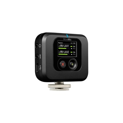 SHURE Shure MV-TWO-KIT-Z6 - Zestaw dwóch mikrofonów bezprzewodowych MoveMic MV-LAV, case ładujący, odbiornik SHURE Shure MV-TWO-KIT-Z6 - Zestaw dwóch mikrofonów bezprzewodowych MoveMic MV-LAV, case ładujący, odbiornik
