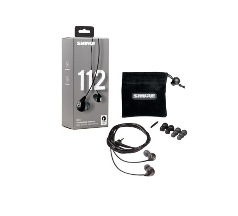 SHURE Shure SE112-GR-EFS - Słuchawki douszne, szare SHURE Shure SE112-GR-EFS - Słuchawki douszne, szare