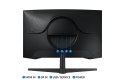 Samsung MONITOR SAMSUNG LED 27" LS27CG552EUXEN 165 Hz