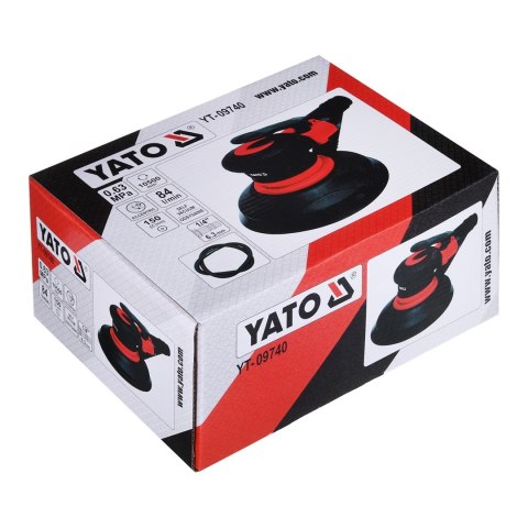 YATO Szlifierka pneumat. minośrodowa 5mm YATO YT-09740 YATO Szlifierka pneumat. minośrodowa 5mm YATO YT-09740