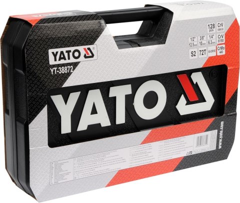 YATO ZESTAW KLUCZY 128 elem. YT-38872 YATO YATO ZESTAW KLUCZY 128 elem. YT-38872 YATO