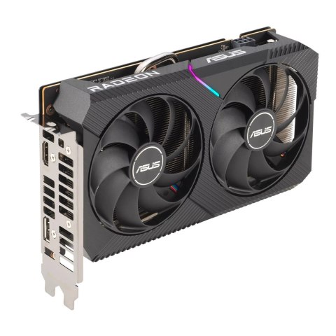 ASUS Karta graf. ASUS Dual Rad RX 6500 XT OC 4GB GDDR6 (WYPRZEDAŻ) ASUS Karta graf. ASUS Dual Rad RX 6500 XT OC 4GB GDDR6 (WYPRZEDAŻ)