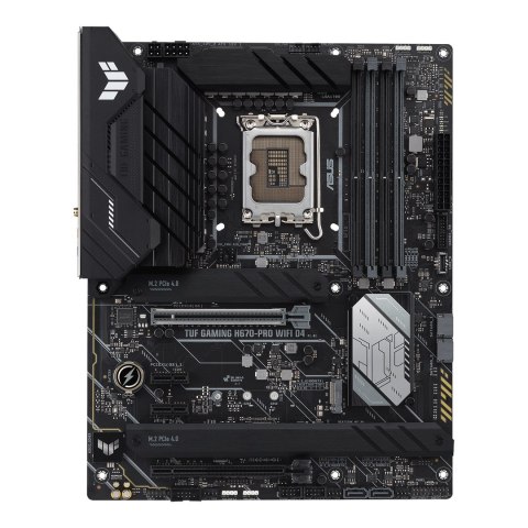 ASUS Płyta główna ASUS TUF GAMING H670-PRO WIFI D4 H670 (WYPRZEDAŻ) ASUS Płyta główna ASUS TUF GAMING H670-PRO WIFI D4 H670 (WYPRZEDAŻ)
