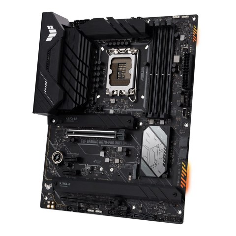 ASUS Płyta główna ASUS TUF GAMING H670-PRO WIFI D4 H670 (WYPRZEDAŻ) ASUS Płyta główna ASUS TUF GAMING H670-PRO WIFI D4 H670 (WYPRZEDAŻ)