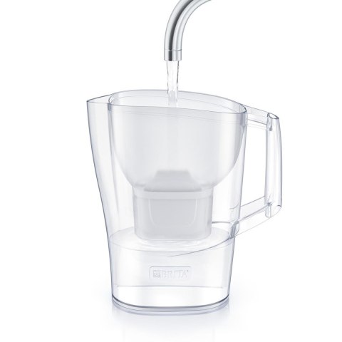 BRITA Dzbanek BRITA Aluna 2,4l + 2 wkłady MAXTRA (biały) BRITA Dzbanek BRITA Aluna 2,4l + 2 wkłady MAXTRA (biały)