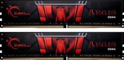G.SKILL Zestaw pamięci G.SKILL Aegis F4-3000C16D-16GISB (DDR4 DIMM; 2 x 8 GB; 3000 MHz; CL16) G.SKILL Zestaw pamięci G.SKILL Aegis F4-3000C16D-16GISB (DDR4 DIMM; 2 x 8 GB; 3000 MHz; CL16)