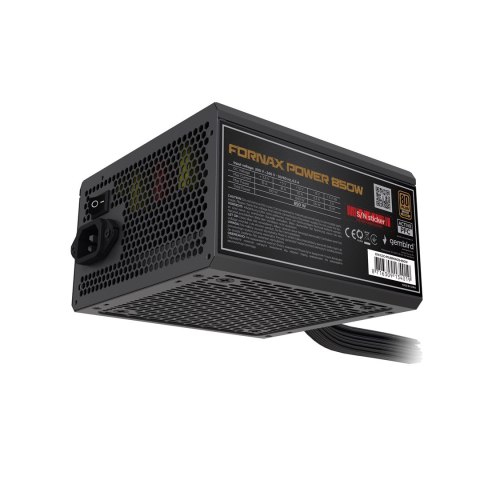 GEMBIRD GEMBIRD ZASILACZ KOMPUTEROWY FORNAX POWER 80+ BRONZE ATX, 850W, AKTYWNE PFC, 12CM WENTYLATOR GEMBIRD GEMBIRD ZASILACZ KOMPUTEROWY FORNAX POWER 80+ BRONZE ATX, 850W, AKTYWNE PFC, 12CM WENTYLATOR