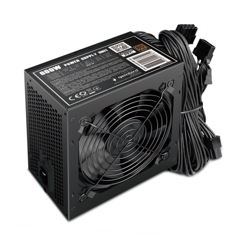 GEMBIRD GEMBIRD ZASILACZ KOMPUTEROWY PSU80P-BBP-600 80+BRONZE ATX, 600W, AKTYWNE PFC, 12CM WENTYLATOR GEMBIRD GEMBIRD ZASILACZ KOMPUTEROWY PSU80P-BBP-600 80+BRONZE ATX, 600W, AKTYWNE PFC, 12CM WENTYLATOR