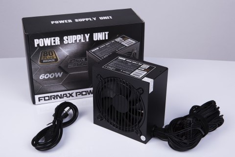 GEMBIRD GEMBIRD ZASILACZ KOMPUTEROWY PSU80P-BBP-600 80+BRONZE ATX, 600W, AKTYWNE PFC, 12CM WENTYLATOR GEMBIRD GEMBIRD ZASILACZ KOMPUTEROWY PSU80P-BBP-600 80+BRONZE ATX, 600W, AKTYWNE PFC, 12CM WENTYLATOR
