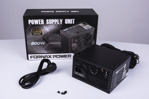GEMBIRD GEMBIRD ZASILACZ KOMPUTEROWY PSU80P-BBP-600 80+BRONZE ATX, 600W, AKTYWNE PFC, 12CM WENTYLATOR GEMBIRD GEMBIRD ZASILACZ KOMPUTEROWY PSU80P-BBP-600 80+BRONZE ATX, 600W, AKTYWNE PFC, 12CM WENTYLATOR