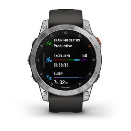 Garmin Zegarek sportowy Garmin EPIX 2 AMOLED 47mm Slate Steel