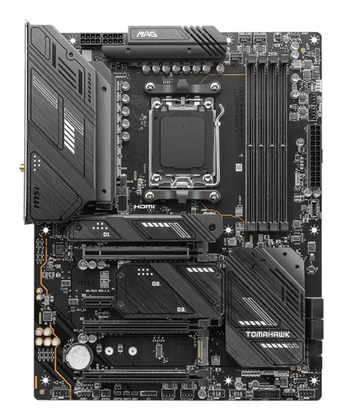 MSI Płyta główna MSI MAG X670E TOMAHAWK WIFI (WYPRZEDAŻ) MSI Płyta główna MSI MAG X670E TOMAHAWK WIFI (WYPRZEDAŻ)