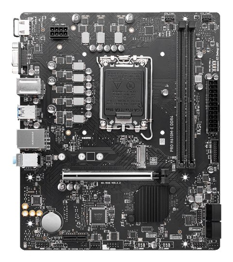 MSI Płyta główna MSI PRO H610M-E DDR4 (WYPRZEDAŻ) MSI Płyta główna MSI PRO H610M-E DDR4 (WYPRZEDAŻ)