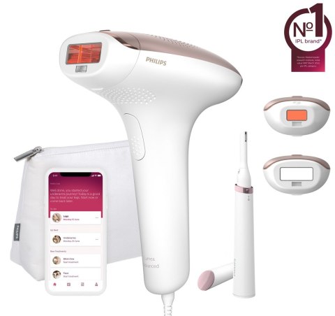 Philips Depilator PHILIPS Lumea Advanced IPL BRI921/00 + Trymer Wbudowany filtr UV Philips Depilator PHILIPS Lumea Advanced IPL BRI921/00 + Trymer Wbudowany filtr UV