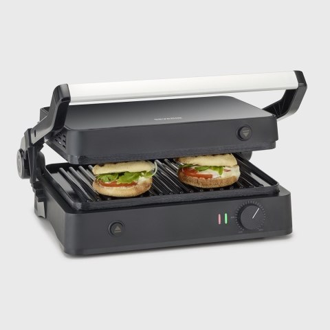 SEVERIN SEVERIN GRILL KONTAKTOWY, POWŁOKA CERAMICZNA, TEMP. MAKS. 230°C, WYJMOWANE PŁYTY GRILLOWE, KABEL 80 CM, MOC 800W KG 2398 SEVERIN SEVERIN GRILL KONTAKTOWY, POWŁOKA CERAMICZNA, TEMP. MAKS. 230°C, WYJMOWANE PŁYTY GRILLOWE, KABEL 80 CM, MOC 800W KG 2398