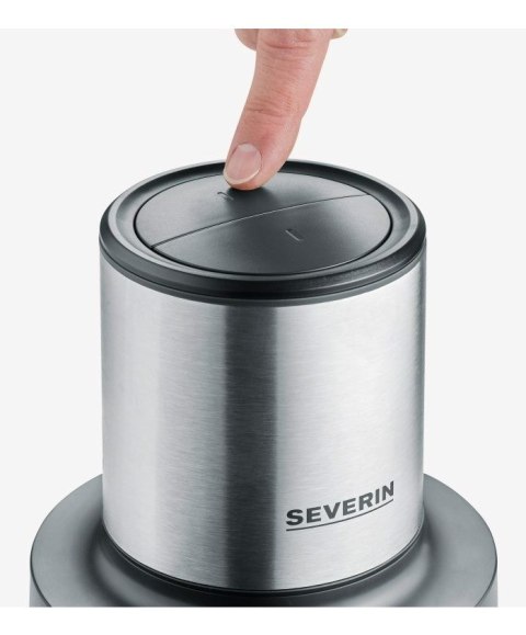 SEVERIN SEVERIN ROZDRABNIACZ INOX/SZKŁO, SZKLANY POJEMNIK O POJ. 1L, WOLNY OD BPA, DO MYCIA W ZMYWARCE, 2 POZIOMY MOCY, 400W KM3867 SEVERIN SEVERIN ROZDRABNIACZ INOX/SZKŁO, SZKLANY POJEMNIK O POJ. 1L, WOLNY OD BPA, DO MYCIA W ZMYWARCE, 2 POZIOMY MOCY, 400W KM3867