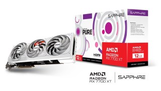 Sapphire Karta graficzna SAPPHIRE RADEON RX 7700 XT PURE GAMING OC 12GB GDDR6 (WYPRZEDAŻ)