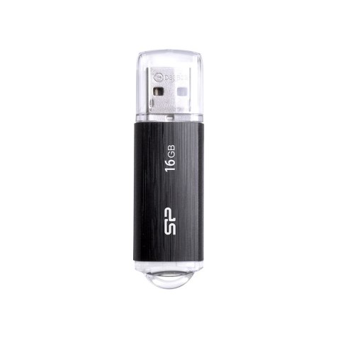 Silicon Power Pendrive Silicon Power Ultima U02 16GB USB 2.0 kolor czarny (SP016GBUF2U02V1K) Silicon Power Pendrive Silicon Power Ultima U02 16GB USB 2.0 kolor czarny (SP016GBUF2U02V1K)
