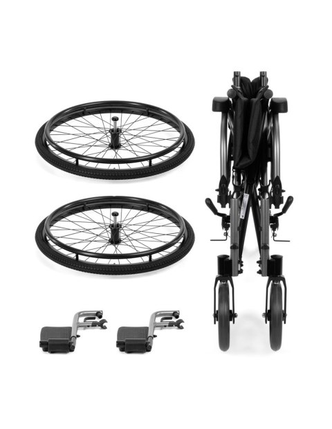 Timago Wózek inwalidzki SIMPLE-TIM 48 CM