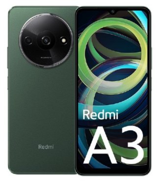 Xiaomi Smartfon Xiaomi Redmi A3 3/64 Green (WYPRZEDAŻ)