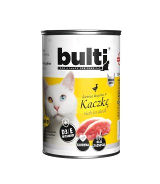 Bult BULTI mielonka bogata w kaczkę dla kota 400g