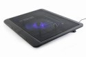 GEMBIRD GEMBIRD PODSTAWKA CHŁODZĄCA POD NOTEBOOKA 15" 1X WENTYLATOR 12CM, PODŚWIETLENIE LED, NBS-1F15-04