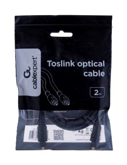 GEMBIRD Kabel GEMBIRD CC-OPT-2M (Toslink M - Toslink M; 2m; kolor czarny)