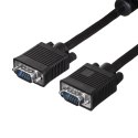 GEMBIRD Kabel GEMBIRD CC-PPVGA-5M-B (D-Sub (VGA) M - D-Sub (VGA) M; 5m; kolor czarny)