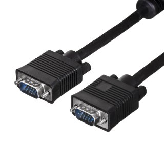 GEMBIRD Kabel GEMBIRD CC-PPVGA-5M-B (D-Sub (VGA) M - D-Sub (VGA) M; 5m; kolor czarny)