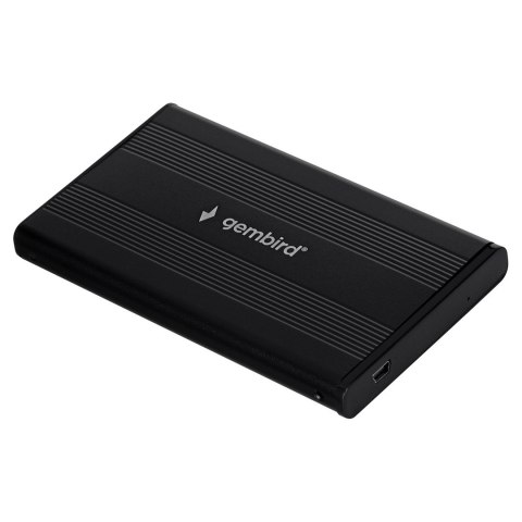GEMBIRD Obudowa GEMBIRD EE2-U2S-5 (2.5"; USB 2.0; Aluminium; kolor czarny) GEMBIRD Obudowa GEMBIRD EE2-U2S-5 (2.5"; USB 2.0; Aluminium; kolor czarny)