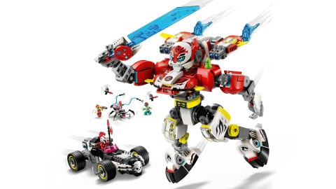 Lego LEGO DREAMZZZ 71497 Tygrysi mech Coopera i hot rod Zero Lego LEGO DREAMZZZ 71497 Tygrysi mech Coopera i hot rod Zero