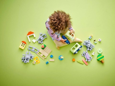 Lego LEGO DUPLO TOWN 10427 Most i Tory Kolejowe - Zestaw Rozszerzający Lego LEGO DUPLO TOWN 10427 Most i Tory Kolejowe - Zestaw Rozszerzający