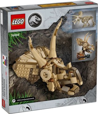 Lego LEGO JURASSIC WORLD 76969 Szkielety dinozaurów: czaszka triceratopsa