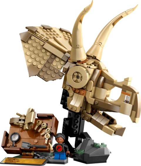 Lego LEGO JURASSIC WORLD 76969 Szkielety dinozaurów: czaszka triceratopsa Lego LEGO JURASSIC WORLD 76969 Szkielety dinozaurów: czaszka triceratopsa