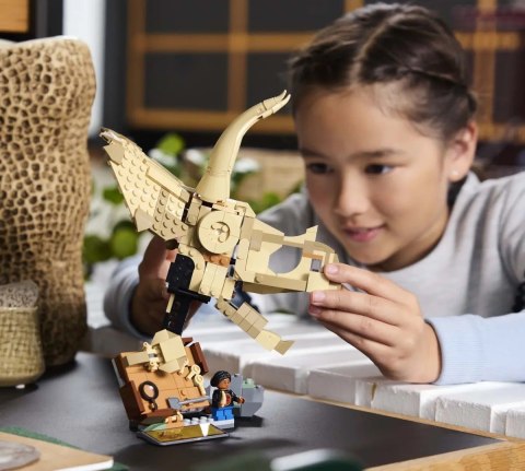 Lego LEGO JURASSIC WORLD 76969 Szkielety dinozaurów: czaszka triceratopsa Lego LEGO JURASSIC WORLD 76969 Szkielety dinozaurów: czaszka triceratopsa