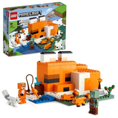 Lego LEGO Minecraft 21178 Siedlisko lisów Lego LEGO Minecraft 21178 Siedlisko lisów