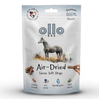 OLLO Ollo suszone paski przysmak z koniny dla psa 80g