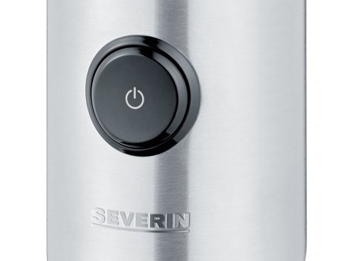 SEVERIN SEVERIN MŁYNEK DO KAWY I PRZYPAW INOX, POJEMNOŚĆ 50 G, ZWIJACZ KABLA, 2 NOŻE ZE STALI NIERDZEWNEJ, MOC 150W KM3879