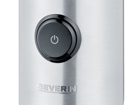 SEVERIN SEVERIN MŁYNEK DO KAWY I PRZYPAW INOX, POJEMNOŚĆ 50 G, ZWIJACZ KABLA, 2 NOŻE ZE STALI NIERDZEWNEJ, MOC 150W KM3879