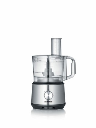 SEVERIN SEVERIN MULTI ROBOT KUCHENNY INOX, SZKLANY MIKSER KIELICHOWY 1,5 L, MŁYNEK 140 ML, POJEMNIK ROBOCZY 1,5 L, MOC 1200W KM3892