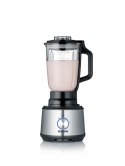 SEVERIN SEVERIN MULTI ROBOT KUCHENNY INOX, SZKLANY MIKSER KIELICHOWY 1,5 L, MŁYNEK 140 ML, POJEMNIK ROBOCZY 1,5 L, MOC 1200W KM3892