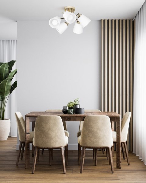 Activejet Lampa wisząca Activejet AJE-EMILY 5P GOLD E27 5x40W